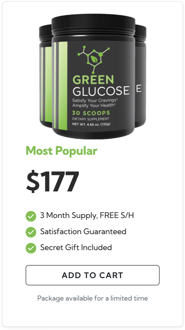 Green Glucose Buy 3 Bottles